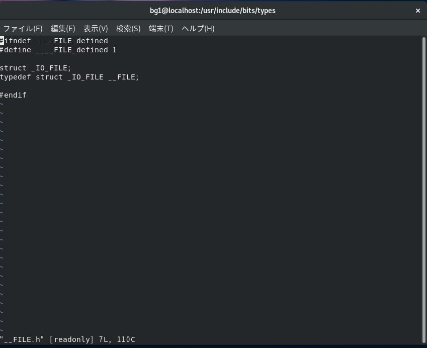 こちらもstruct _IO_FILE