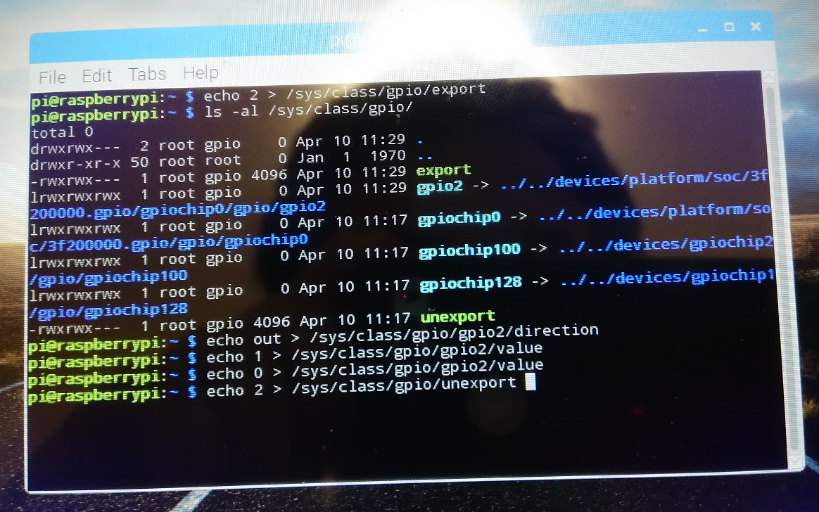 終わったらunexport