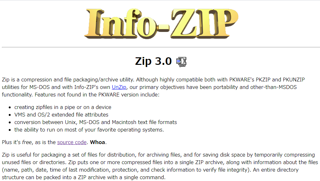Zipのトップ
