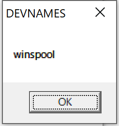 ドライバはwinspool