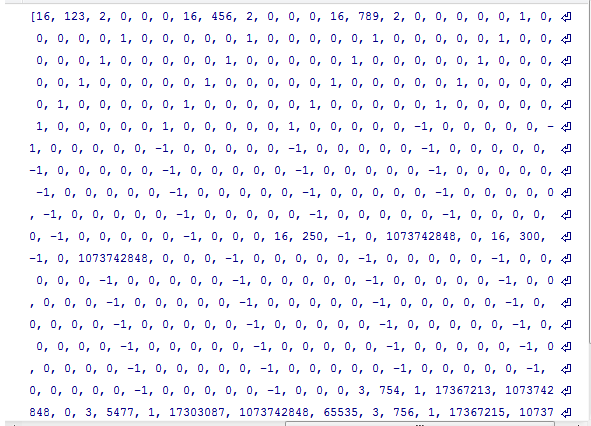 123, 456, 789が見える