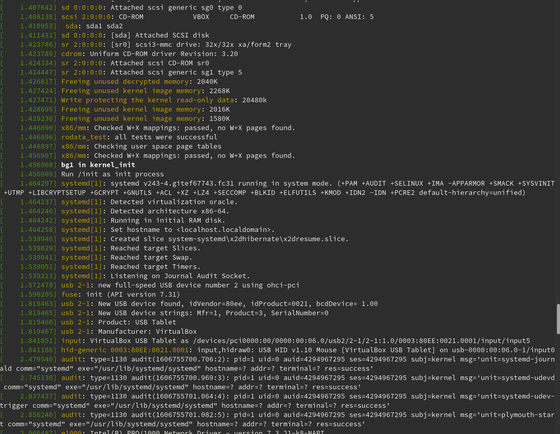 随分と下に行くと、"bg1 in kernel_init"があった。