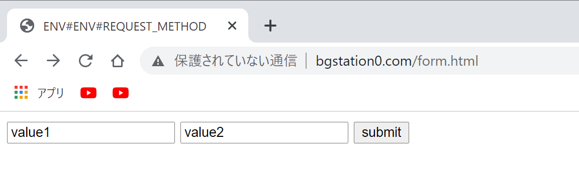 submitで