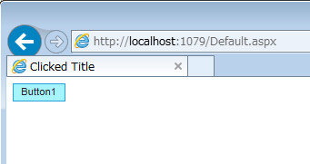 "Clicked Title"に変わる