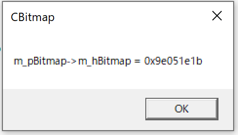 ビットマップハンドル取得できた