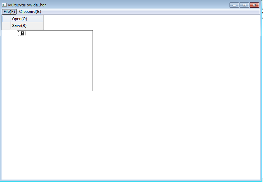 Openで