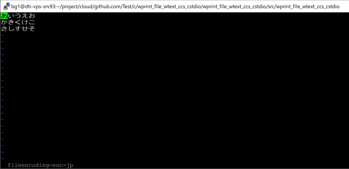 UTF-8もEUC-JPも出力される。
