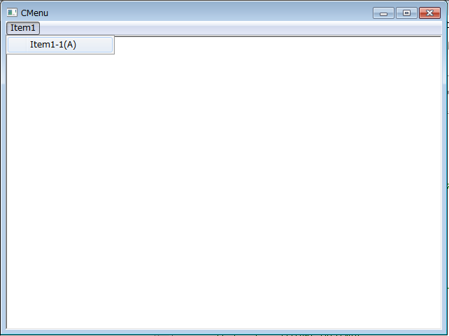 Item1-1を押すと、