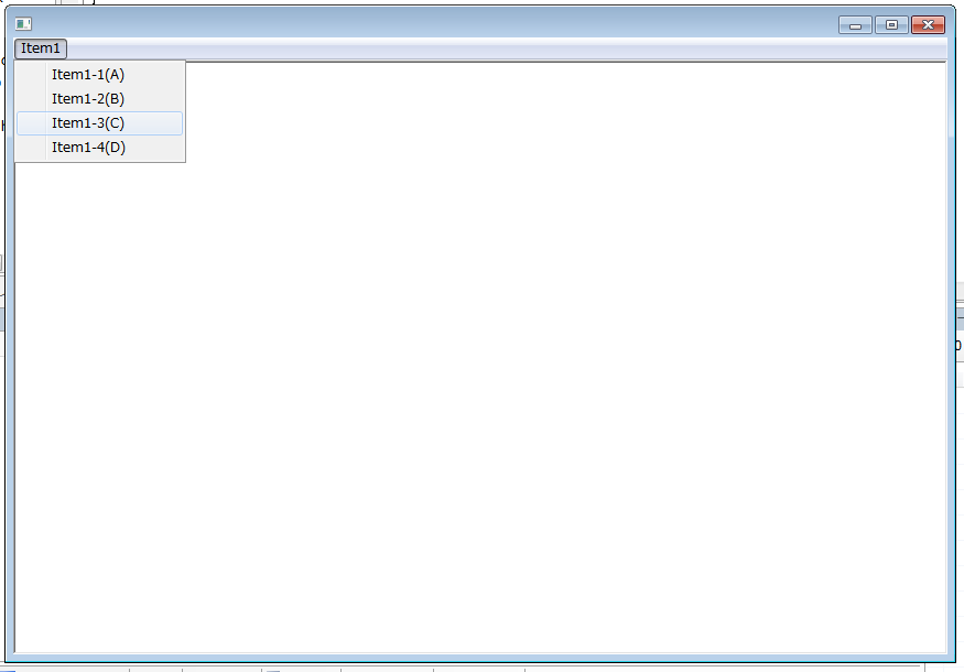 Item1-4が有効になったので、