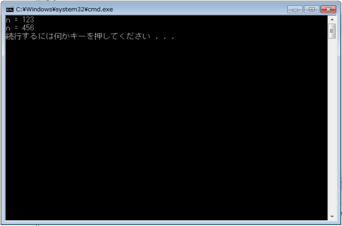 こうなる。