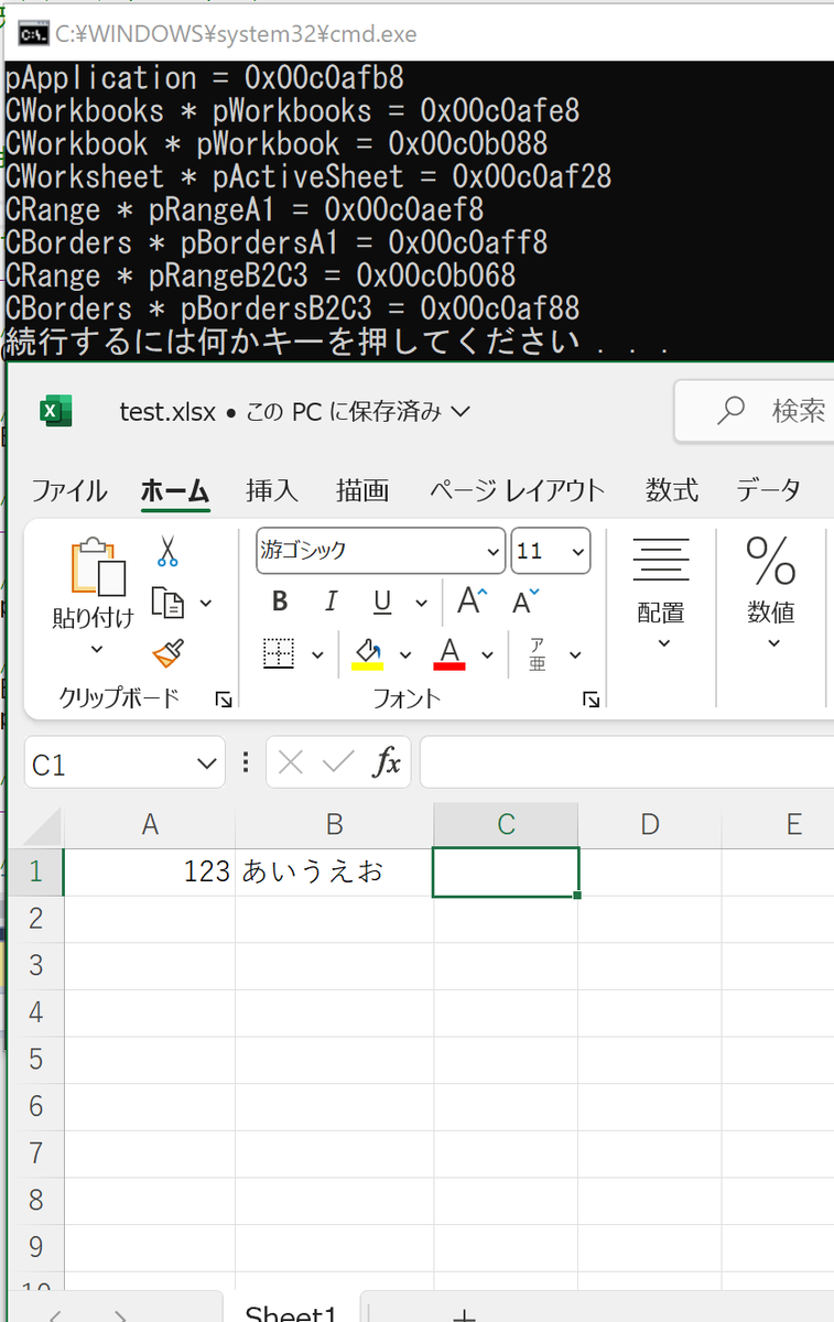 こうなる。