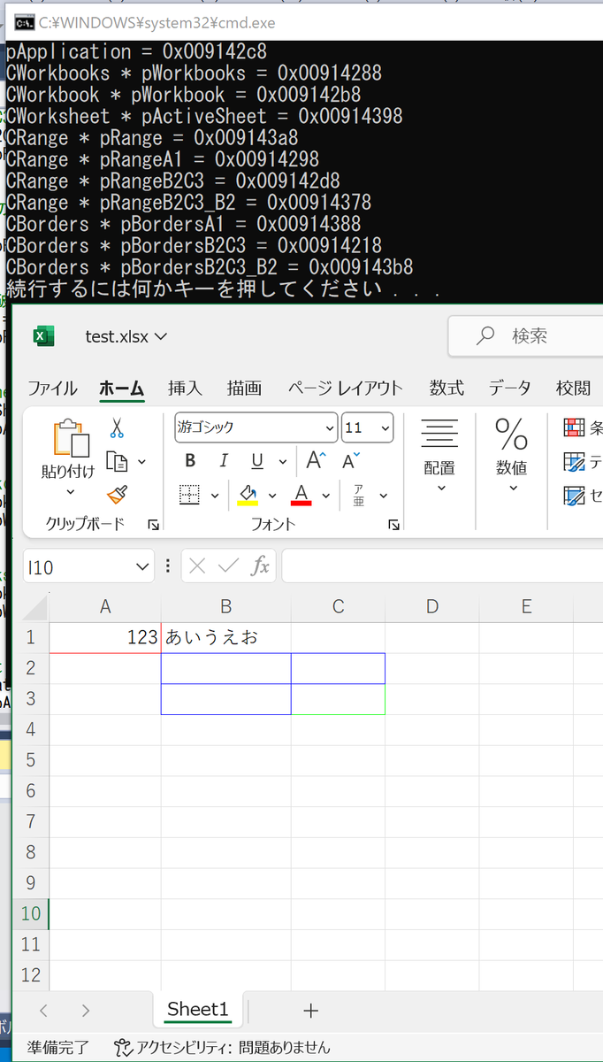 こうなる。