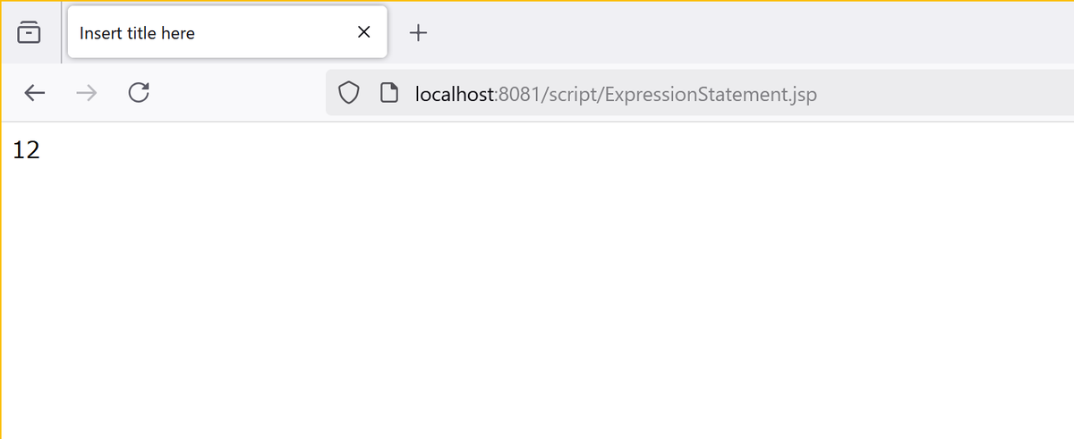 アクセスすると結果が表示された。