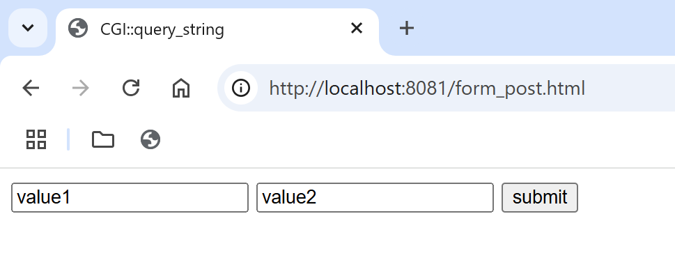 POSTで送信した場合、