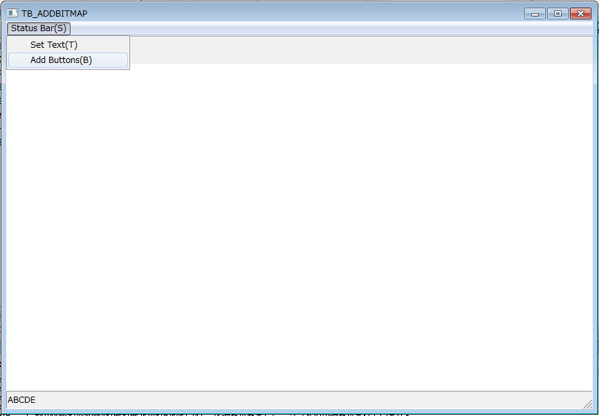 Add Buttonsを押すと