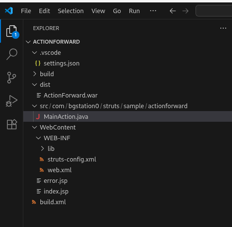 MainAction.java