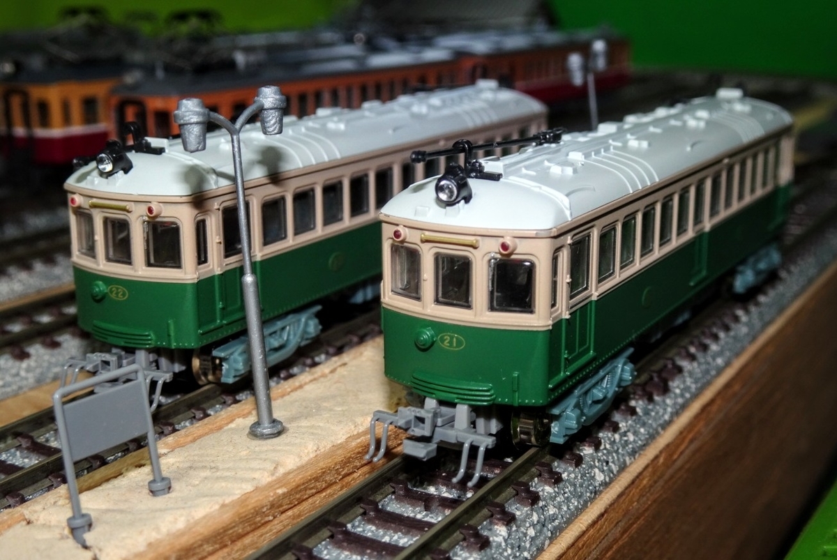 京電車輌・工事記録43…叡山電鉄デナ21の動力化工事 - Nゲージで1980