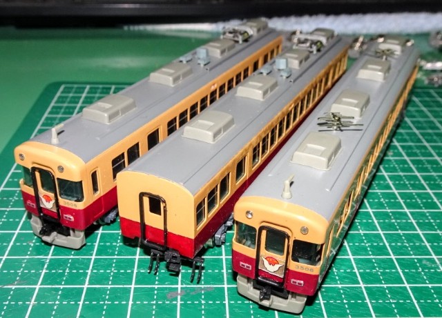 京電車輌・工事記録54…京阪3000系3両突貫整備工事 - Nゲージで1980年代