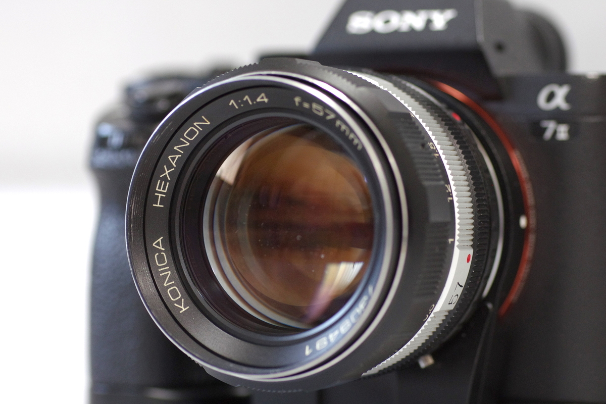 47. 「KONICA HEXANON 57mm f1.4 」 ボケフォト的 作例 - 「ボケフォト