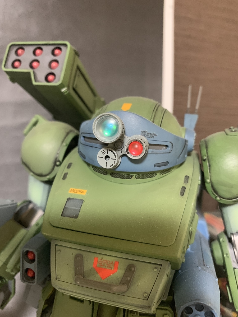 バンダイ 1 スコープドッグ リーマン機 製作記 カメラレンズ わっとの模型と趣味の日々