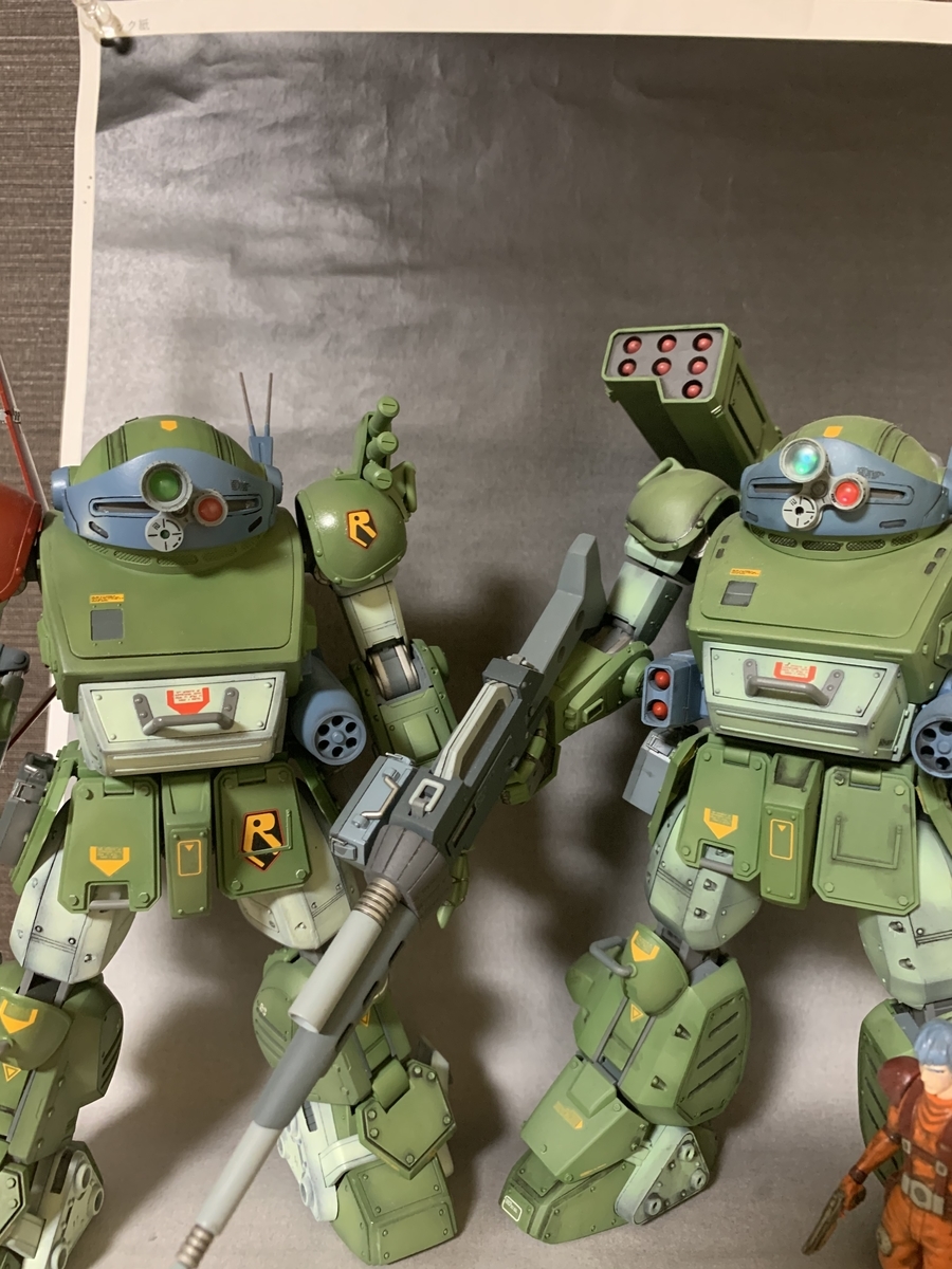 バンダイ 1/20 スコープドッグ リーマン機 製作記 カメラレンズ - わっ