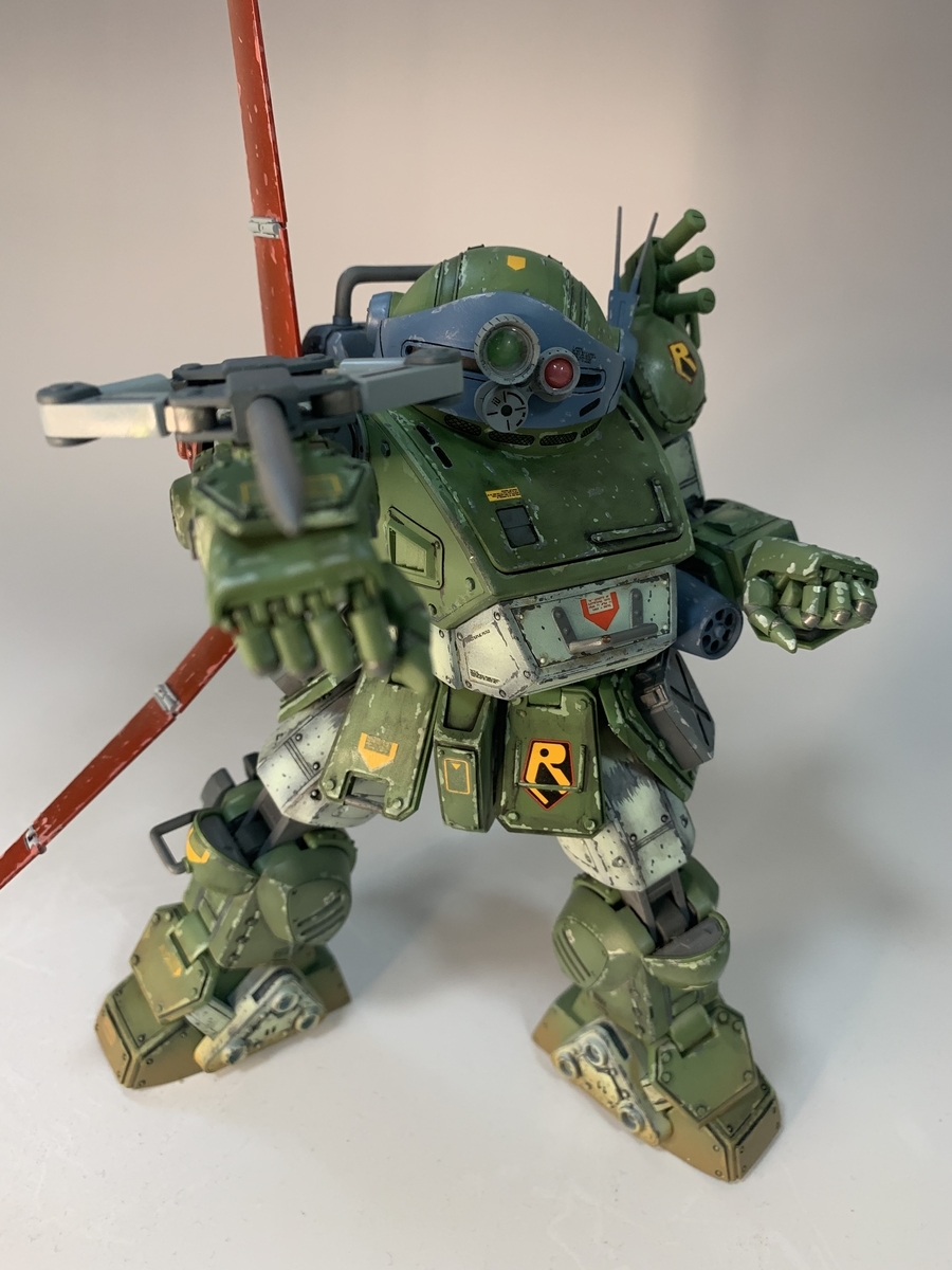 バンダイ Pb限定 装甲騎兵ボトムズ 1 スコープドッグ サンサ戦 リーマン機 完成 わっとの模型と趣味の日々 バンダイ Pb限定 装甲騎兵ボトムズ 1 スコープドッグ サンサ戦 リーマン機 完成 わっとの模型と趣味の日々