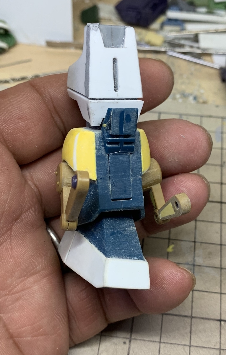 ウェーブ 装甲騎兵ボトムズ 1 35 ベルゼルガwp St版 製作記 脚部 わっとの模型と趣味の日々 ウェーブ 装甲騎兵ボトムズ 1 35 ベルゼルガwp St版 製作記 脚部 わっとの模型と趣味の日々