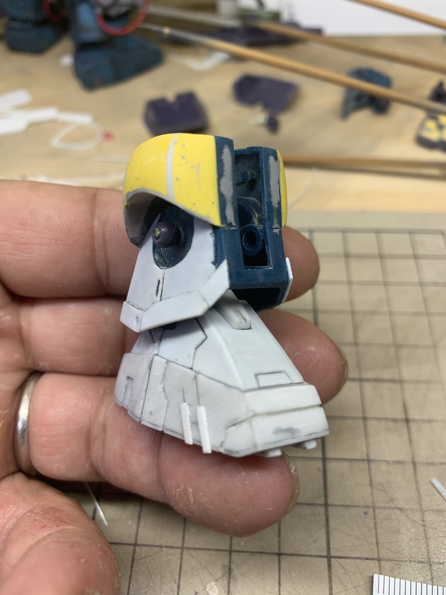 ウェーブ 装甲騎兵ボトムズ 1/35 ベルゼルガWP（ST版）製作記 脚