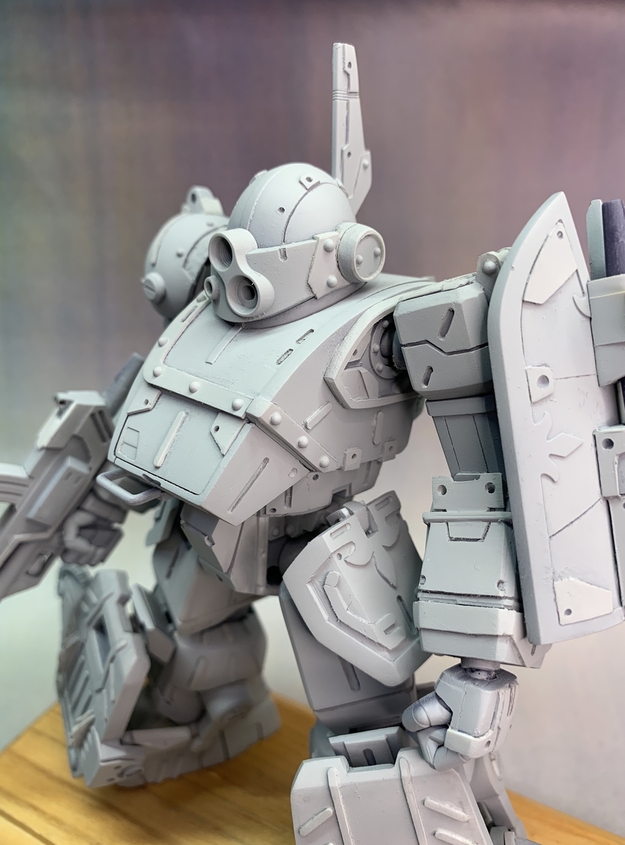 ウェーブ 装甲騎兵ボトムズ 1/35 ベルゼルガWP（ST版）製作記 塗装①