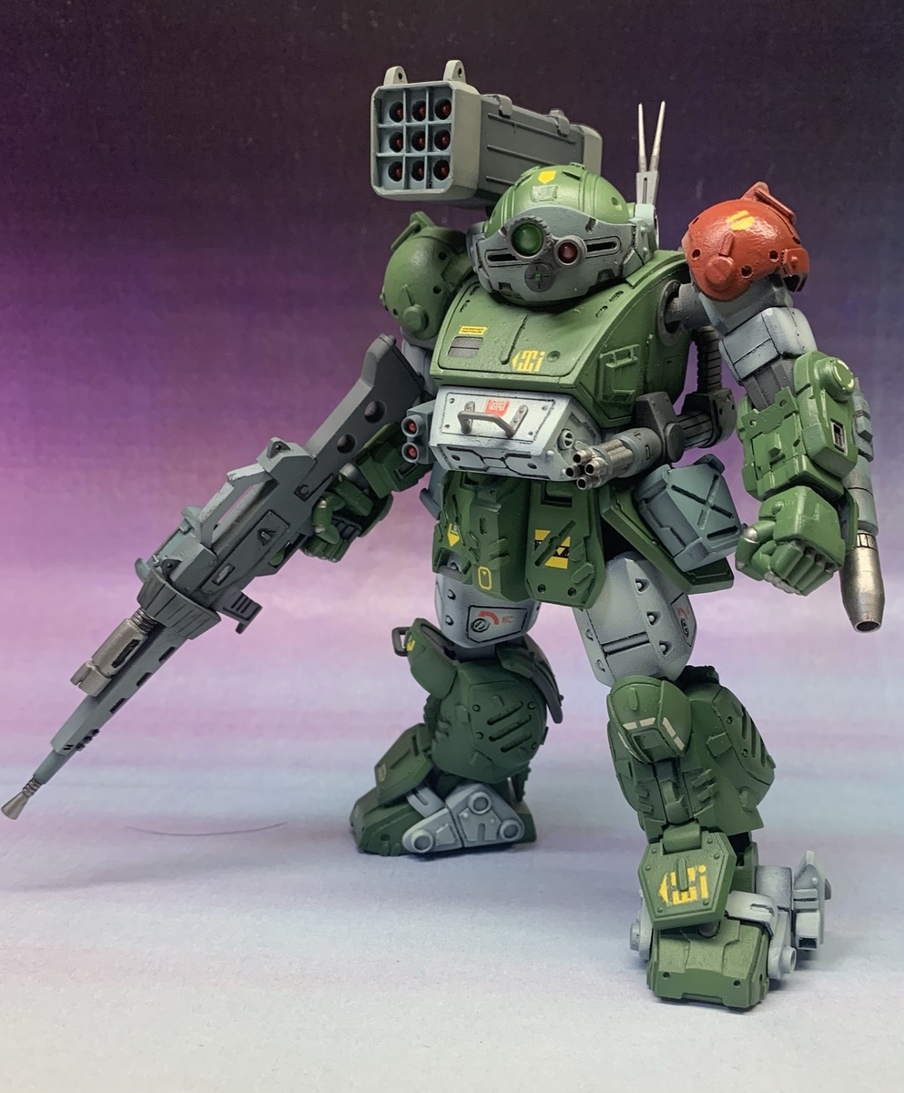 ウェーブ 装甲騎兵ボトムズ 1 35 スコープドッグrsc製作記 塗装 わっとの模型と趣味の日々