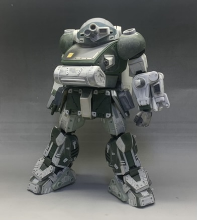バンダイ1/20スコープドッグ改造 バウンティドッグ製作記 胴体②