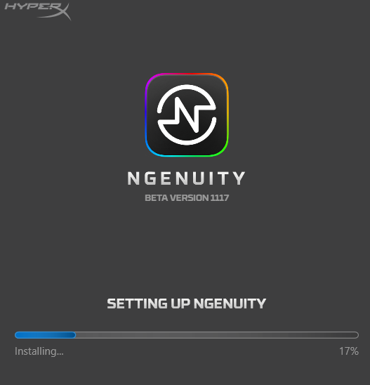 インストール進行バー