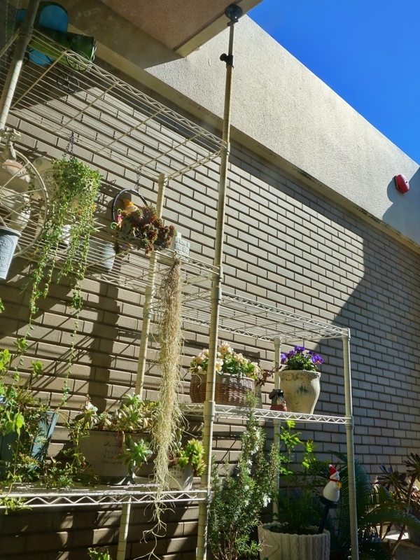 ベランダ‗屋根のない部分