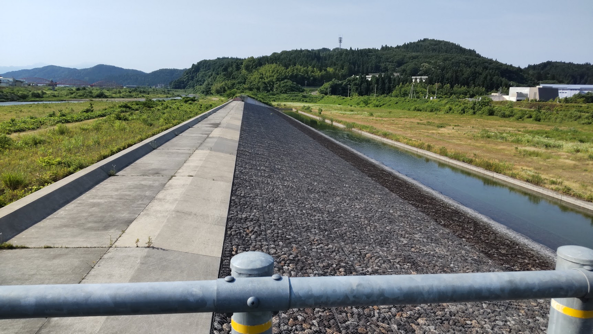 五十嵐川、行き止まりの画像