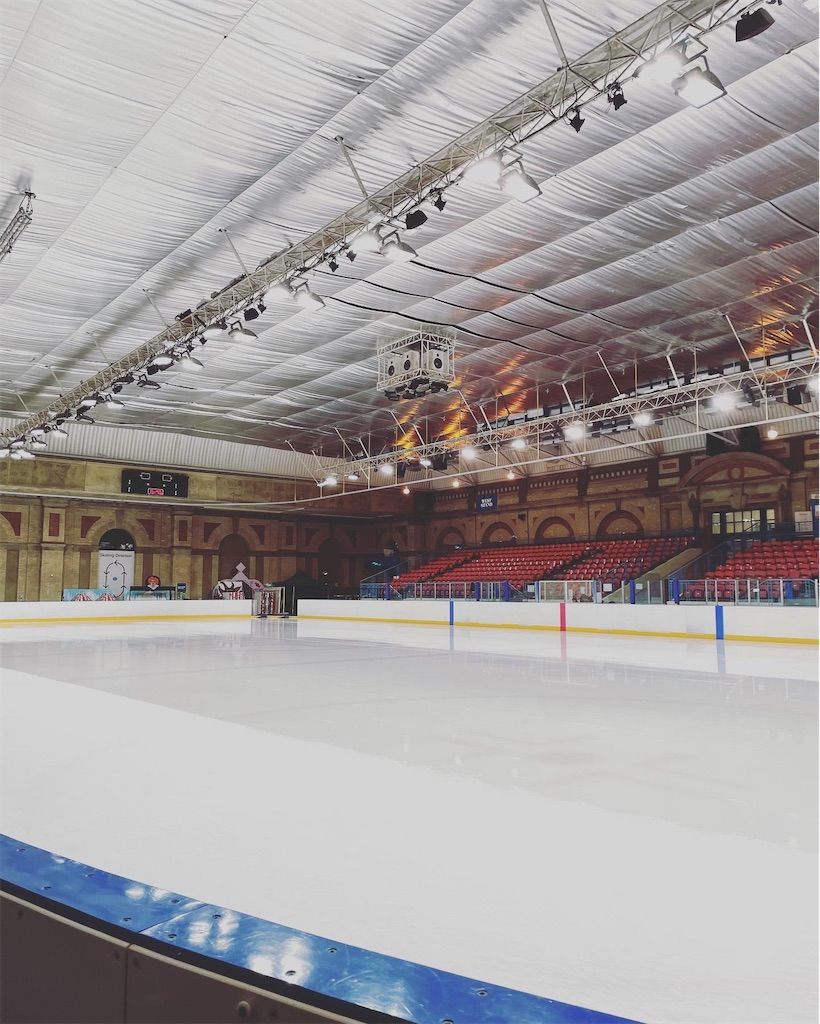 Alexandra Palaceでアイススケート 2度目のイギリス生活