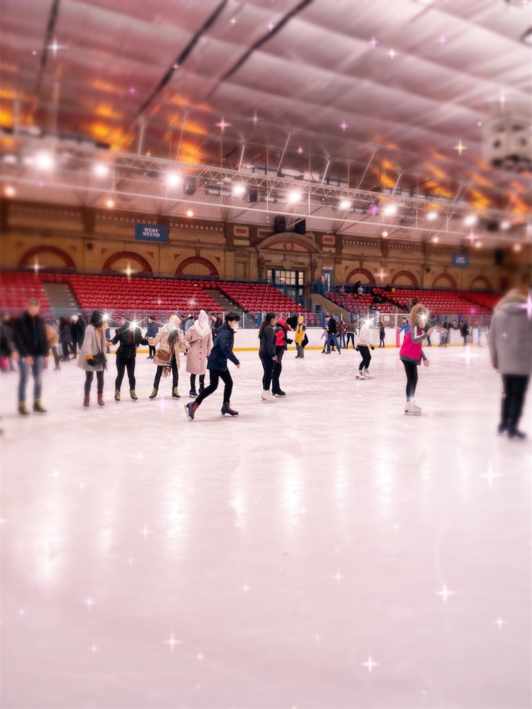 Alexandra Palaceでアイススケート 2度目のイギリス生活