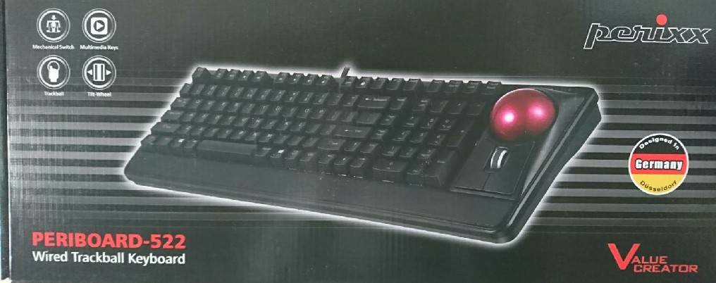 PC周辺機器】トラックボール付きキーボードを買ってみた【日記