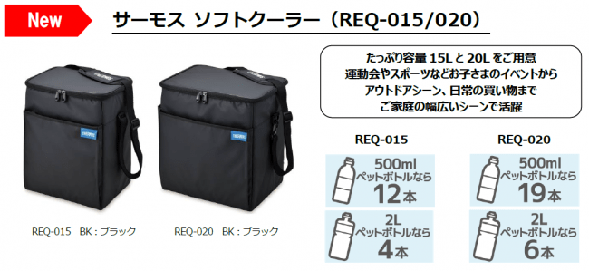 魔法瓶のサーモスからアウトドア向けソフトクーラーボックスが発売 Be In Camp