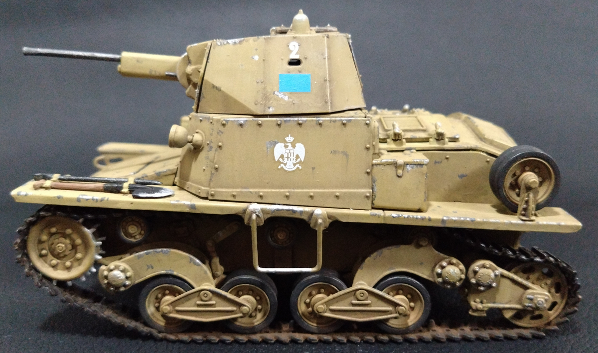 1/35 L6/40 タミヤ/イタレリ Italeri - 一馬力工廠