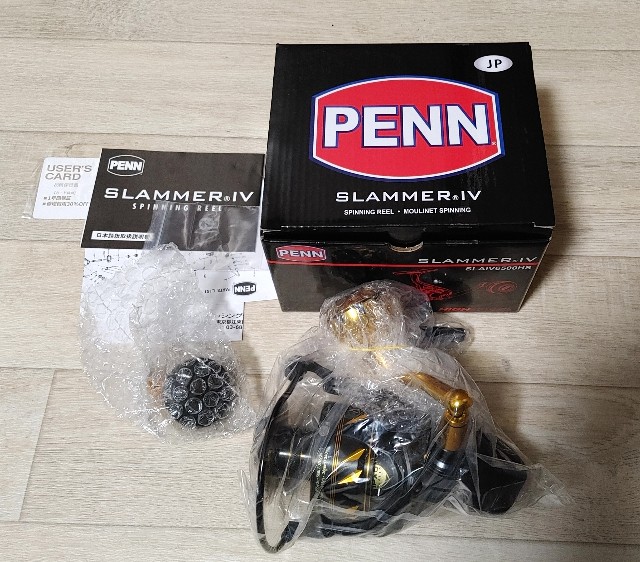 PENN SLAMMER4 6500HS 開封！（ペン スラマー4） - BiggameFishingの日記