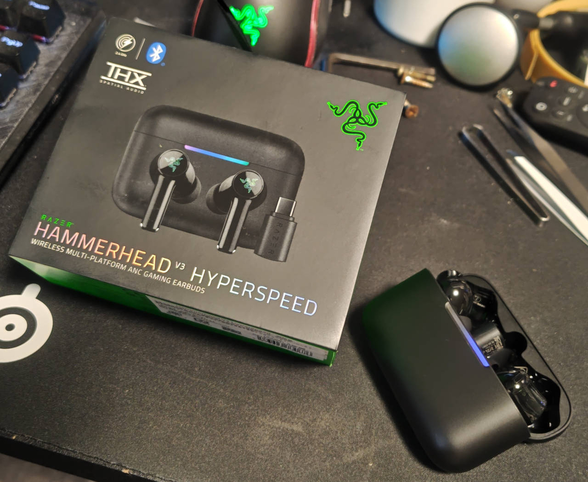 聴き専ならこれでOK、Razer HammerHead V3 HyperSpeed - おっさん