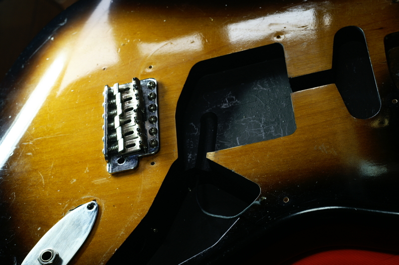 Fender JAPAN ST 57-115 改造 その4 - エフェクター写真館