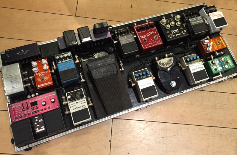 MONO Taka's pedal board - エフェクター写真館