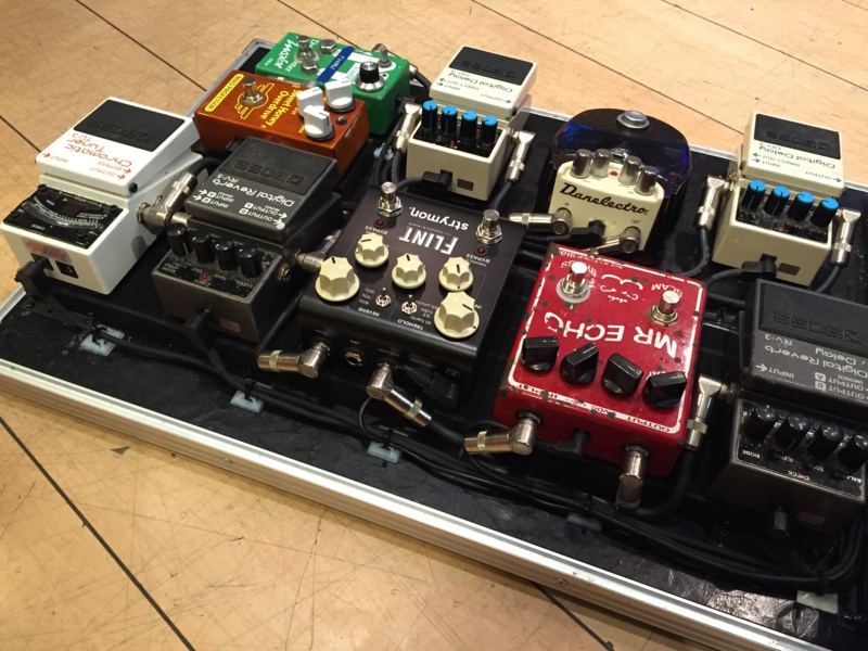 MONO Taka's pedal board - エフェクター写真館