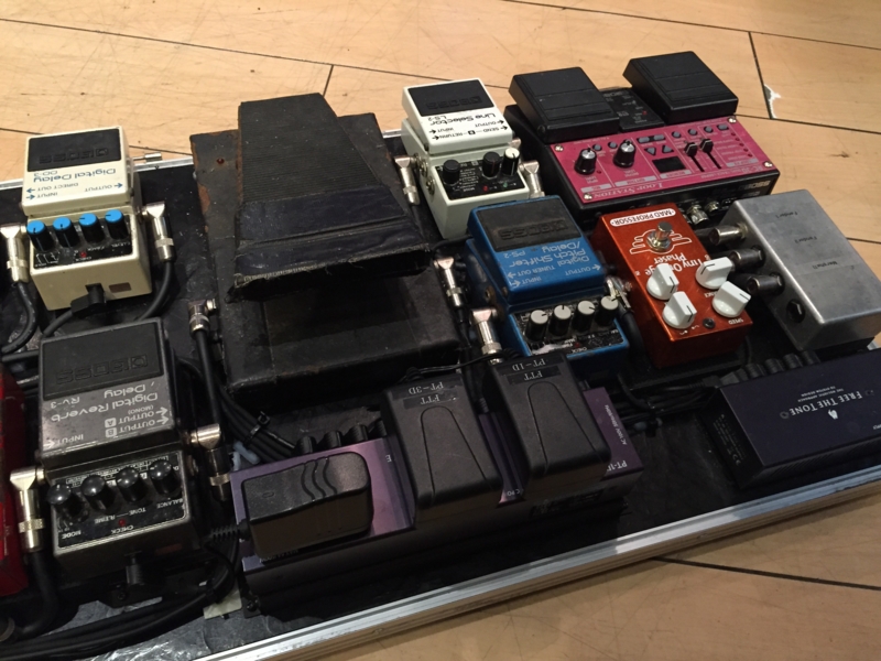 MONO Taka's pedal board - エフェクター写真館