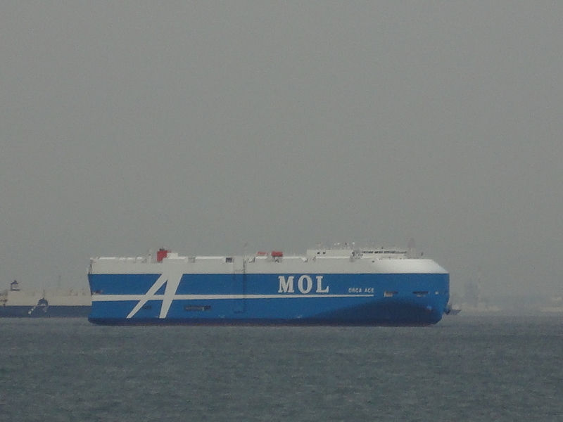 MOLの自動車運搬船 ORCA ACE SHIPS OF THE PORT