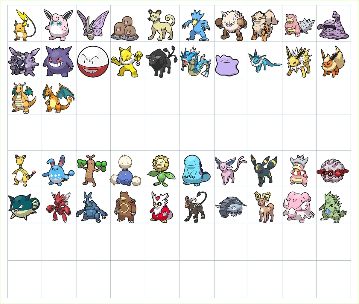 ポケモン 三段階進化一覧: ポケモン 分岐進化 一覧 - Green Ems