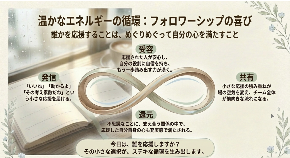 人間関係のポイントはフォロワーシップ