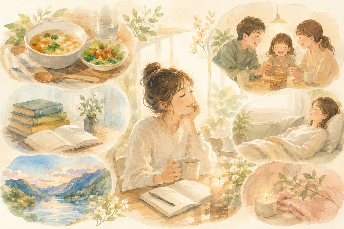 自分との対話の時間は1日を豊かにしてくれます