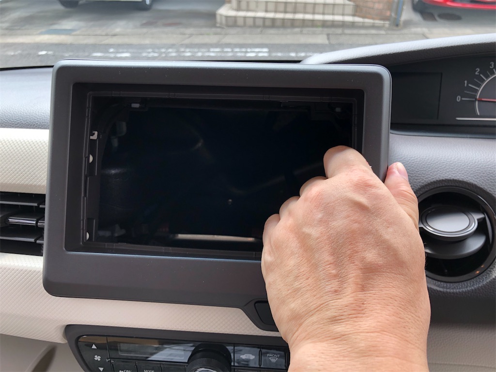 N Box Jf3 社外ナビ フロントカメラ 取付手順 Bluewhaleのブログ